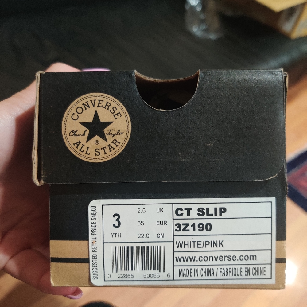 CONVERSE All Stars slip on size 3M - Picture 9 of 10